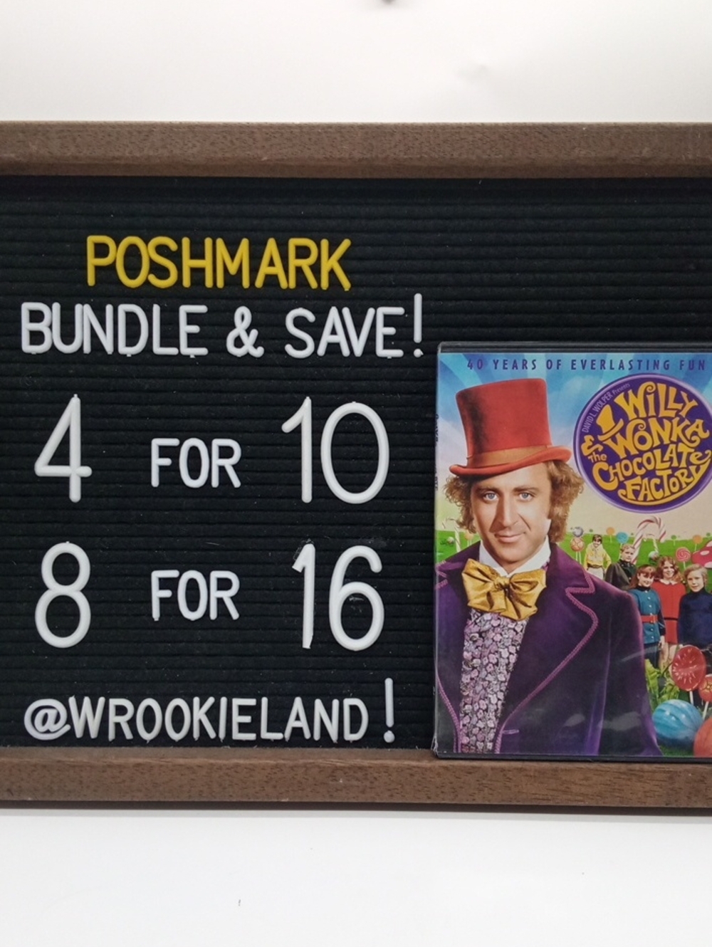 Willy Wonka & The Chocolate Factory DVD#E43